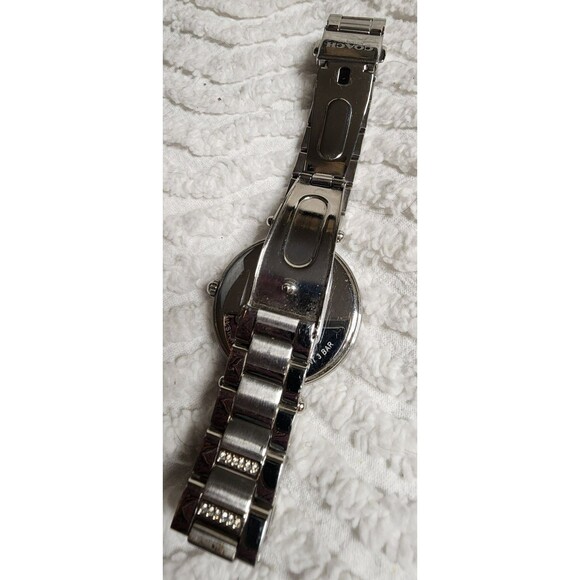 Beautiful COACH Park Quartz CRYSTAL White Dial Ladies WATCH 14503092 Gently Used - Picture 11 of 16
